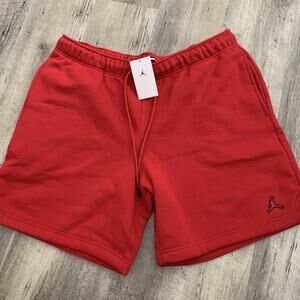 NIKE Air Jordan Essential Fleece Shorts Mens 2XL XXL Standard DA9826-687 Red NEW